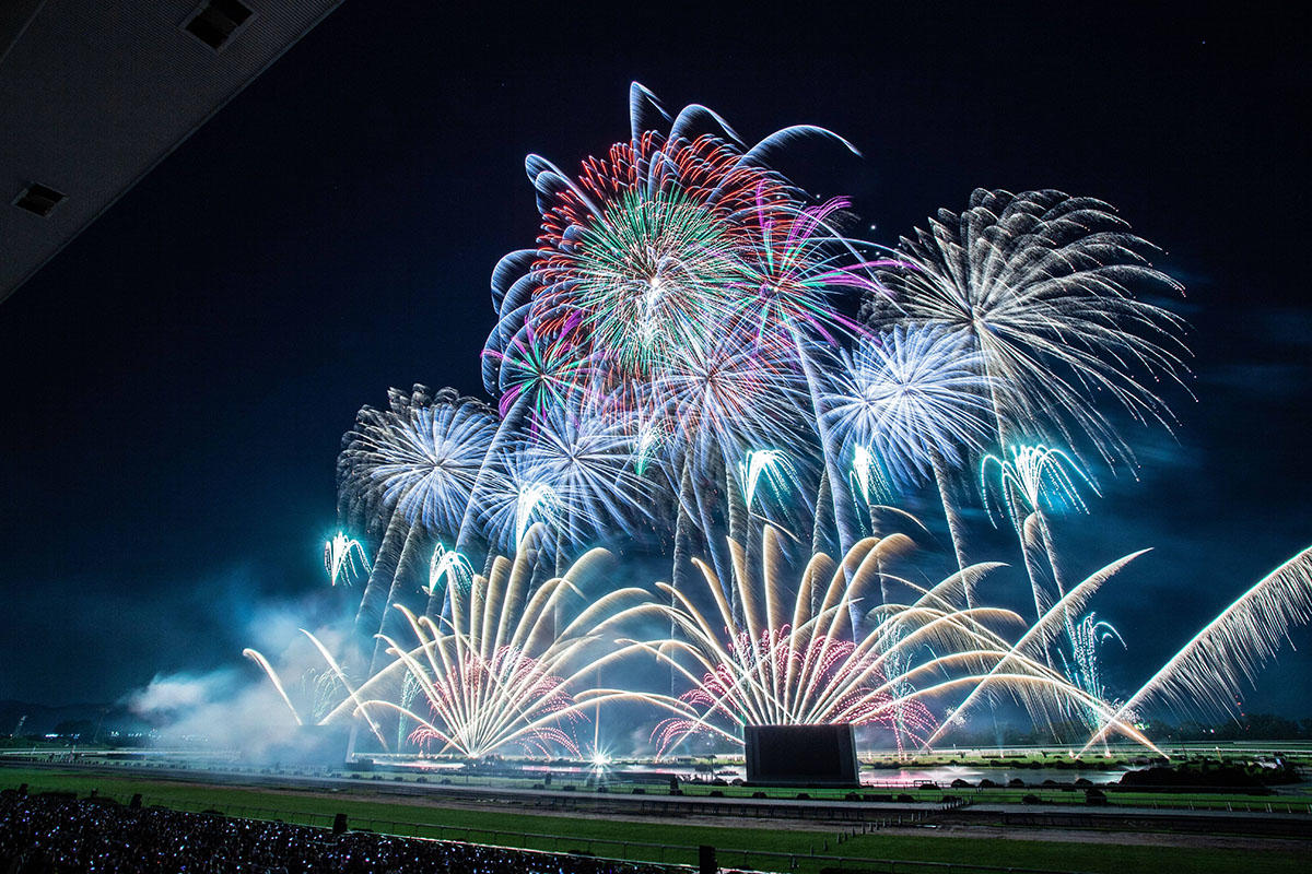 【2026】「京都芸術花火」本日開催　京都競馬場で