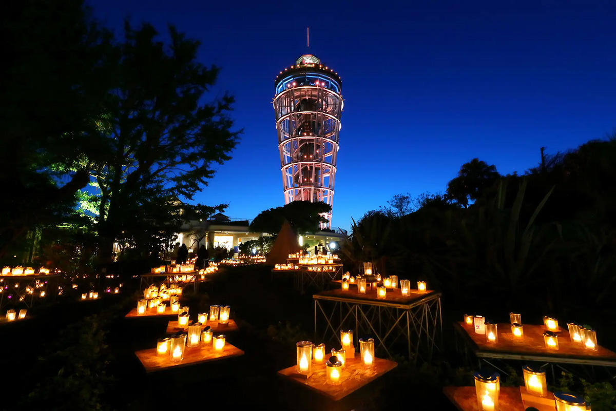 江の島「湘南キャンドル2026」10月10日開催 1万本のキャンドルが灯る秋の夜