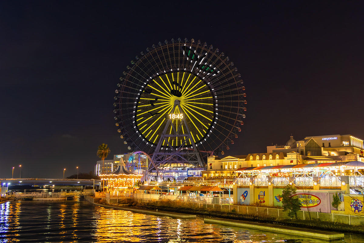 コスモクロック21で「YOKOHAMA welcomes ゆず」の特別演出　横浜マリンタワーもライトアップ