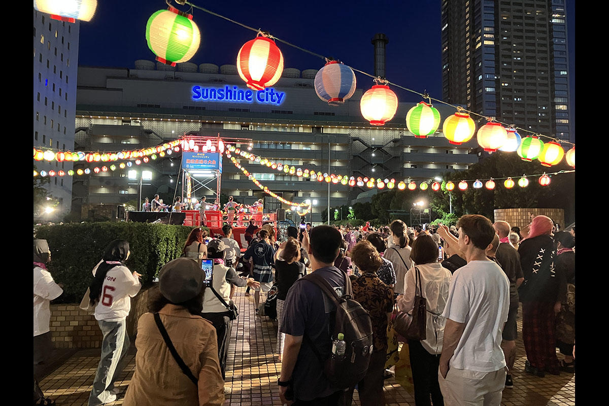 【2026】池袋の夏の風物詩「サンシャインシティ納涼盆踊り大会」開催