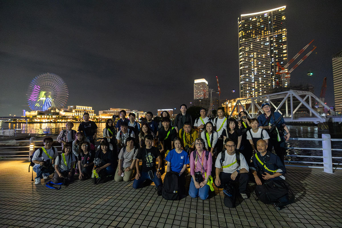 「第十六回横浜夜景撮影＆交流会」が開催されました　光跡を活かした夜景撮影に挑戦