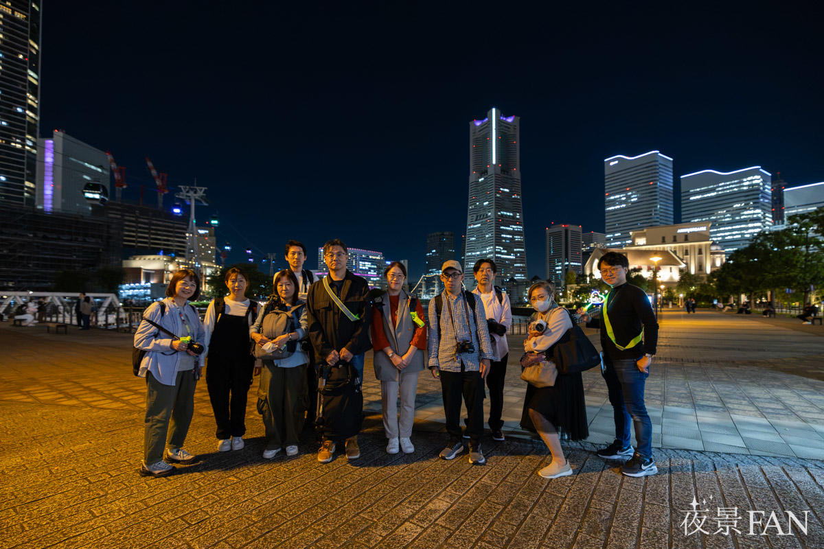 「第十九回横浜夜景撮影＆交流会」が開催されました　額縁構図で夜景の主題を引き立てる