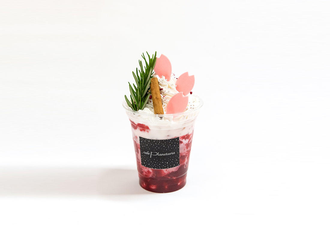春季限定ドリンク「Sakura Berry Latte」
