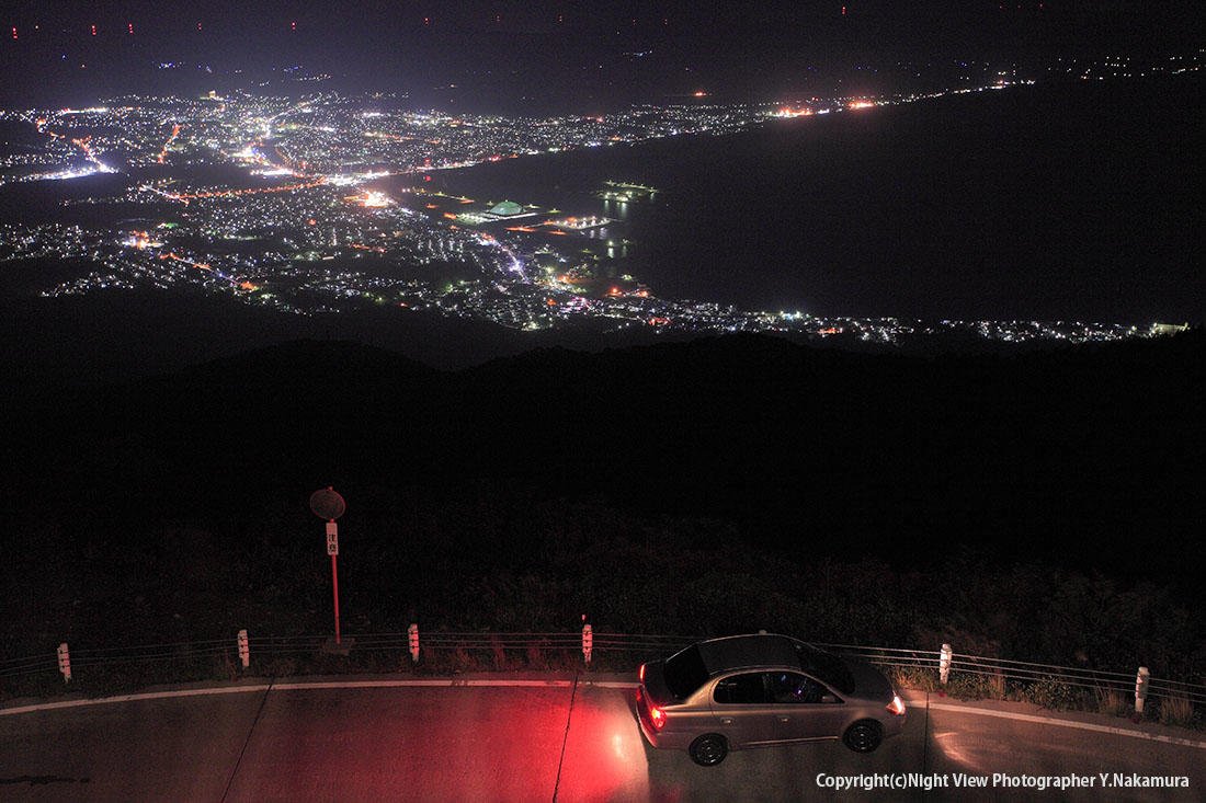 釜臥山展望台から見える夜景とは！？
