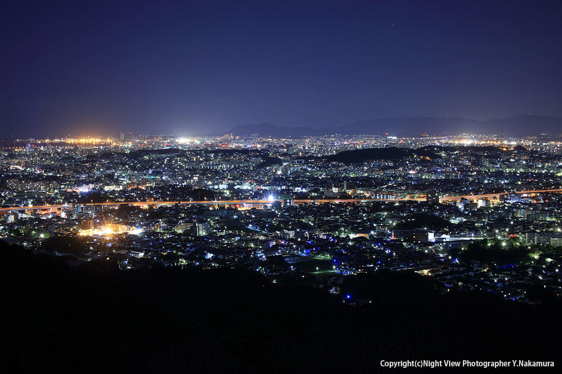 油山 片江展望台 福岡県の夜景 夜景fan