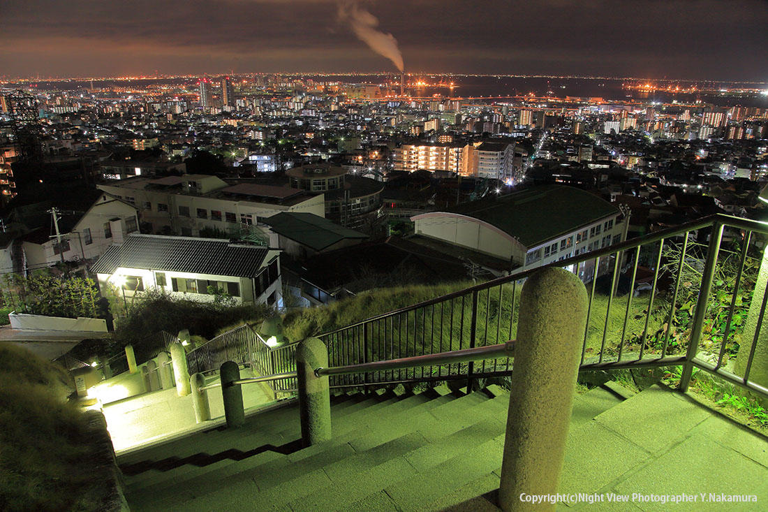 灘丸山公園 兵庫県の夜景 夜景fan