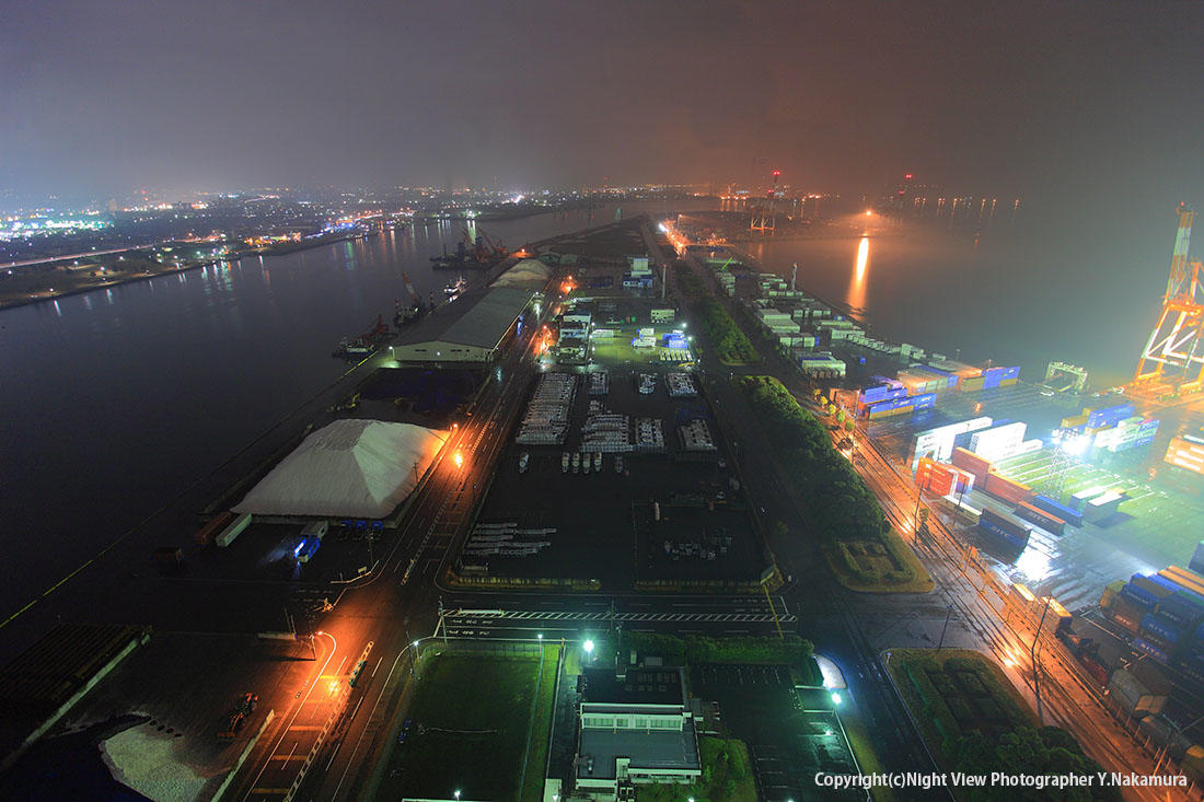 四日市港ポートビル うみてらす１４ 三重県の夜景 夜景fan